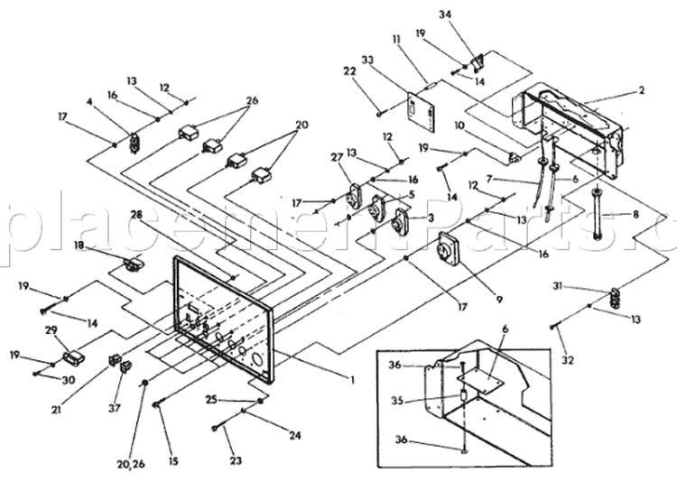 Page A Diagram and Parts List for 9807-2  Briggs and Stratton Generator